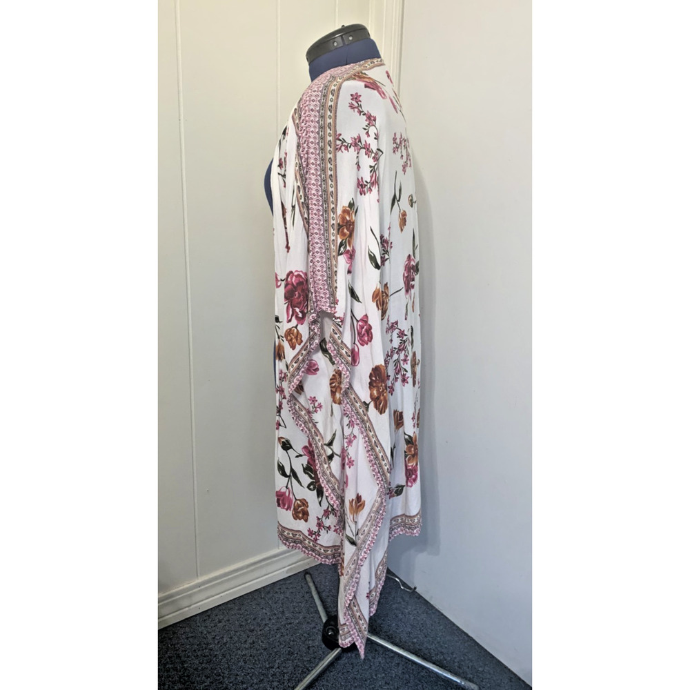 Japna With Love Kimono One Size Duster Cover Up Boho Gypsy Festival Beach - Picture 2 of 8